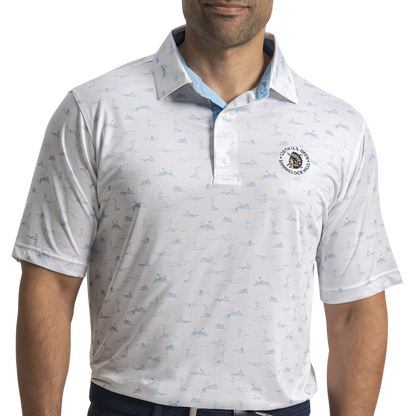 FootJoy US Open 26 Shinnecock Hills Toile Lisle Polo