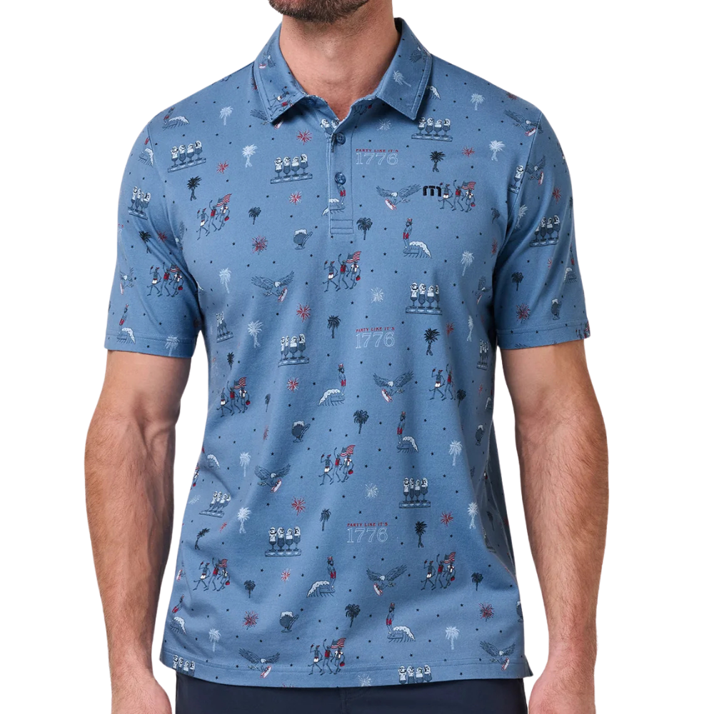 TravisMathew Comfortknit Festival Men's Polos