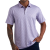 Swannies Ryder Men's Polo - Lavender/Forest
