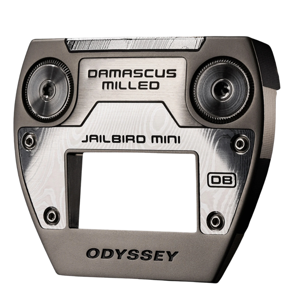 Odyssey Damascus Milled Jailbird Mini DB Putter Pre-Order Ship Date: 07/07/2026