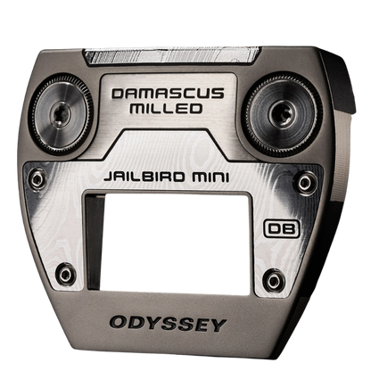 Odyssey Damascus Milled Jailbird Mini DB Putter Pre-Order Ship Date: 07/07/2026