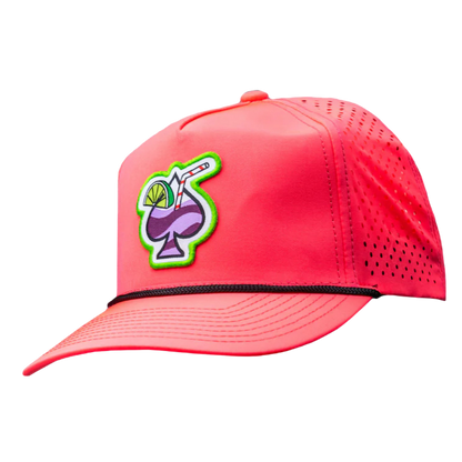 Pins & Aces Perforated Rope Hat
