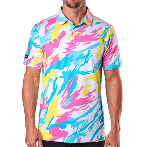 Sunday Swagger Beach Bash Men's Polo