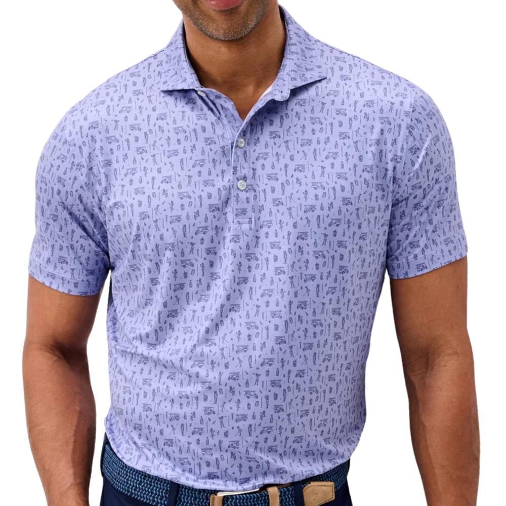 Johnnie-O Cocktail Cart Men's Polo