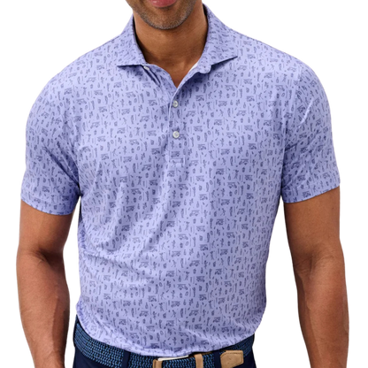 Johnnie-O Cocktail Cart Men's Polo