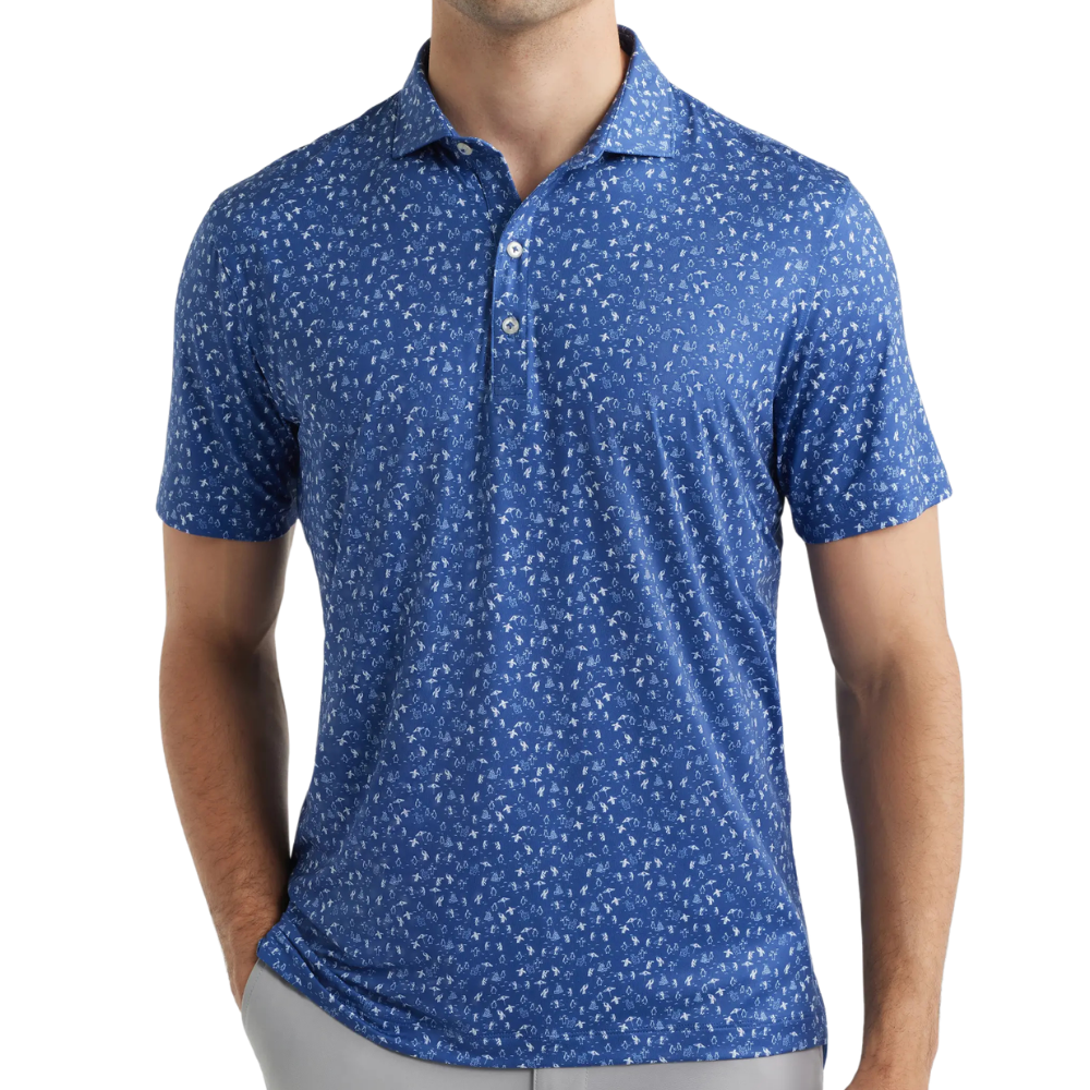 Johnnie-O Penguin Party Men's Polo