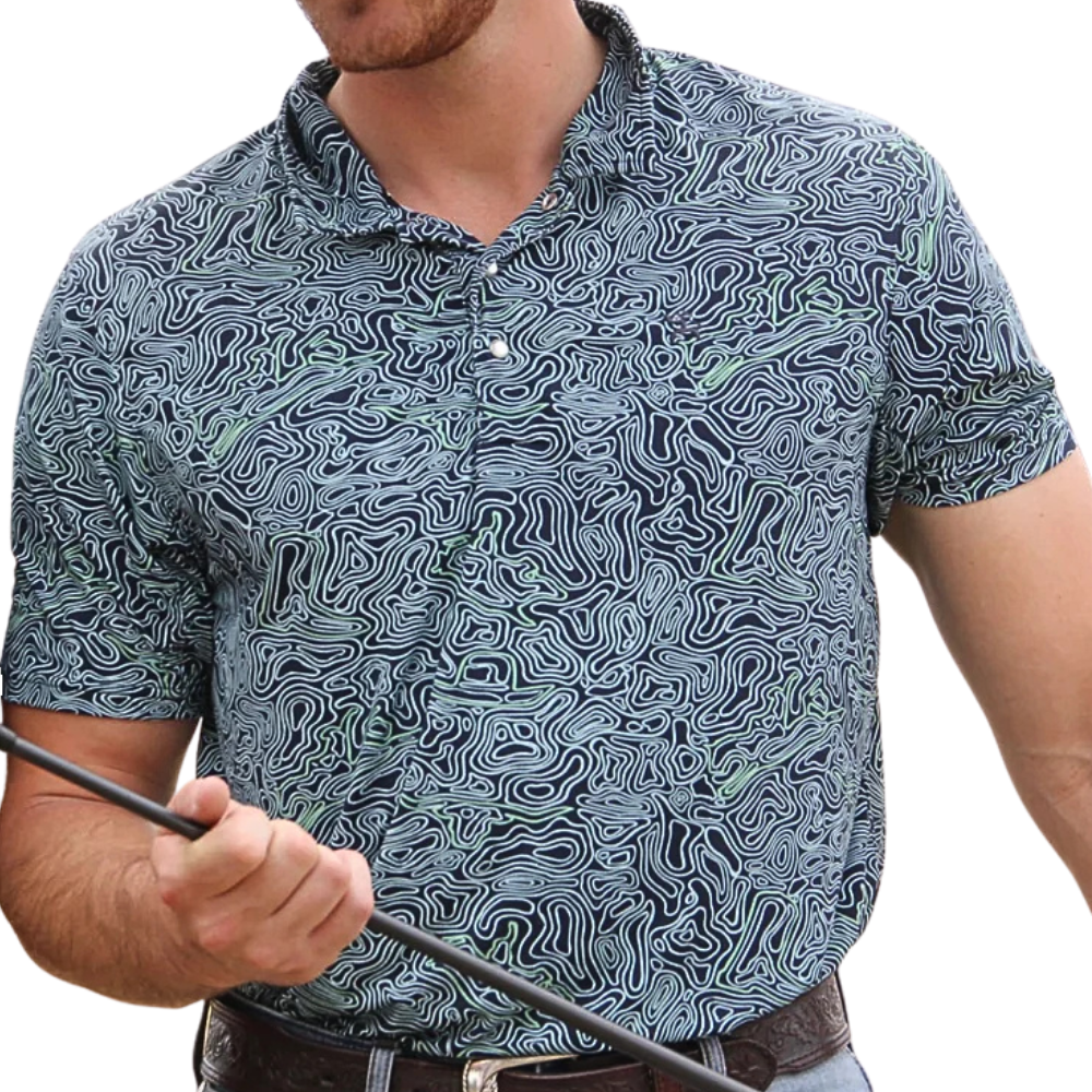 Cowboy Golf Drive Men's Polo