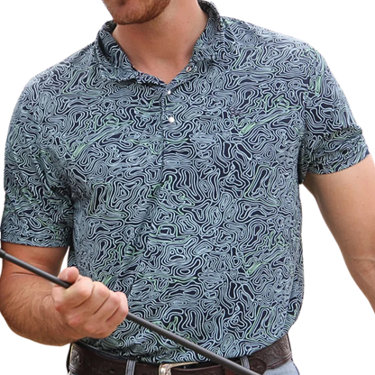 Cowboy Golf Drive Men's Polo