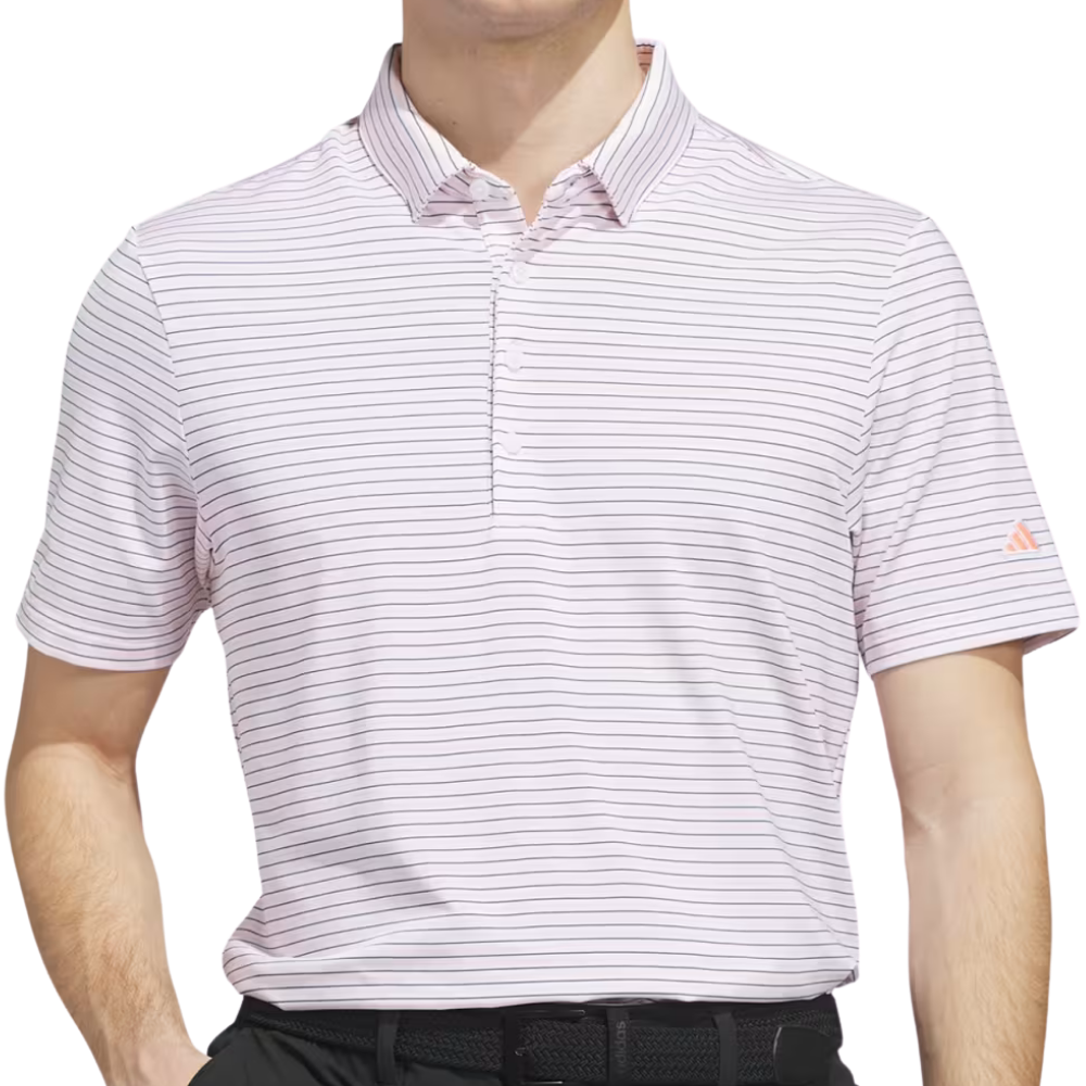Adidas Ultimate365+ Three Color Stripe Men's Polo