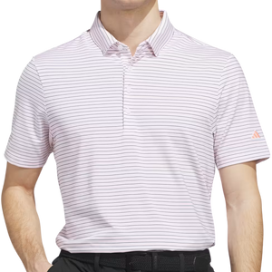 Adidas Ultimate365+ Three Color Stripe Men's Polo