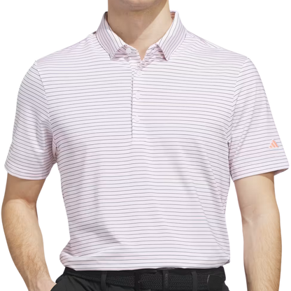 Adidas Ultimate365+ Three Color Stripe Men's Polo