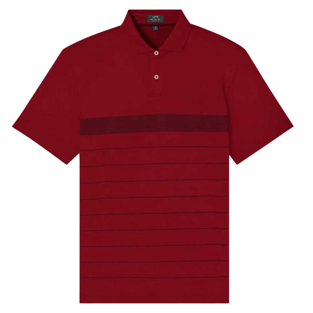 Sun Day Red Refined Rhythm Men's Polo