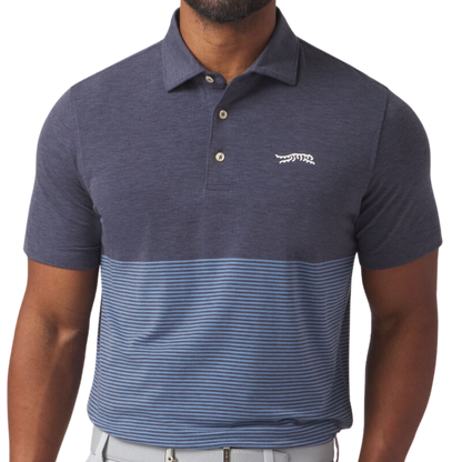 Sun Day Red Redwood Block Men's Polos