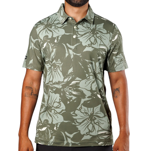 Sunday Swagger Olive Oasis Men's Polo