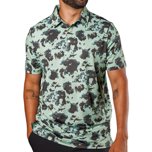 Sunday Swagger Abstract Men's Polo
