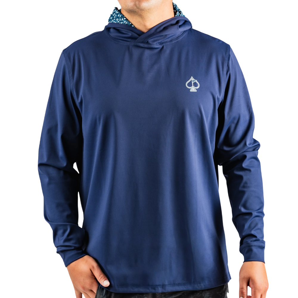Pins & Aces Flag Stick Men's Hoodie