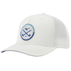 Mizuno Crossed Clubs Meshback Hat - White
