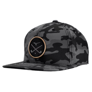 Mizuno Crossed Clubs Snapback Hat
