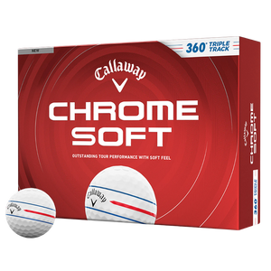 Callaway Golf Chrome Soft 360 Triple Track 26 Golf Ball