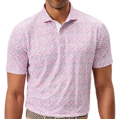 Johnnie-O Bloom Neat Men's Polos