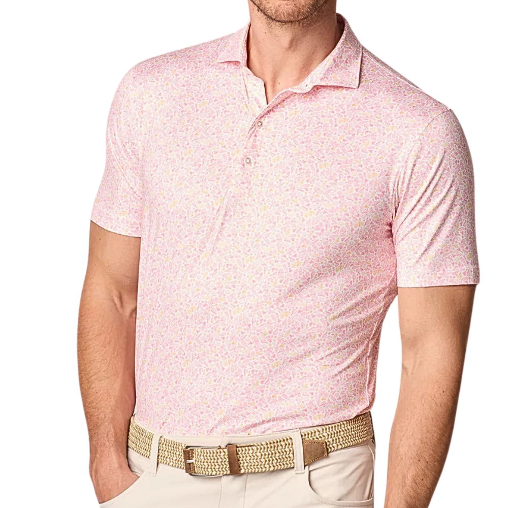 Johnnie-O Tequila Sunrise Men's Polo