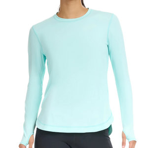 BloqUV Relaxed Scallop Long Sleeve Women's Shirt