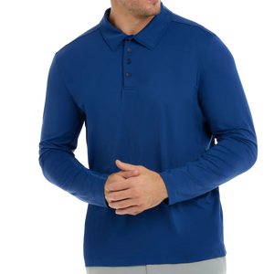 BloqUV Long Sleeve Men's Polo