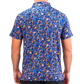 Pins & Aces Tropical Shatter Men's Polo