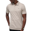 TravisMathew Canyon Hike Men's Polo - Oxford Tan
