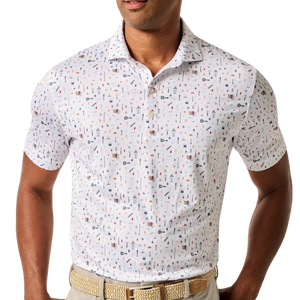 Johnnie-O Bar Cart Men's Polo