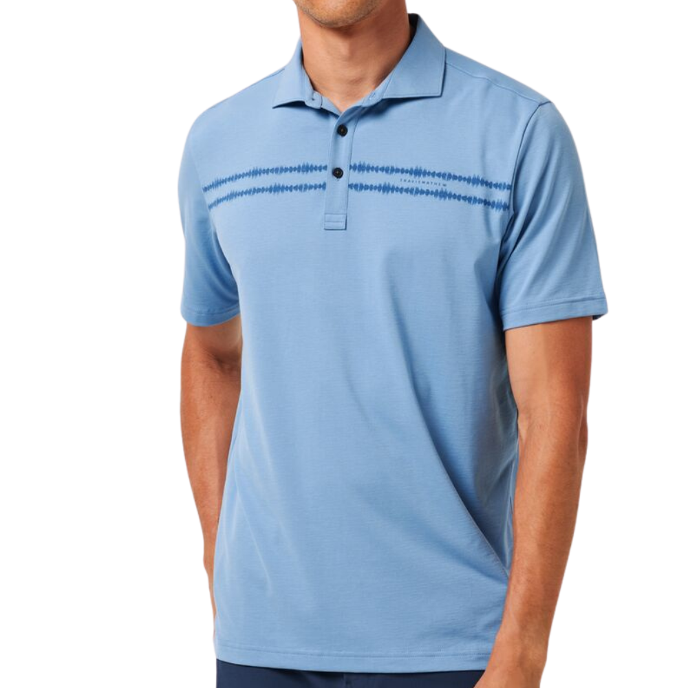 Travis Mathew Sunbeam Chest Stripe Men's Polo