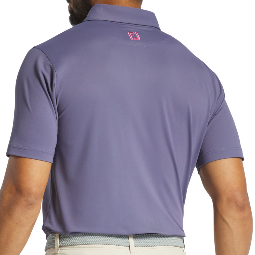 FootJoy Solid Stretch Pique Floral Men's Polo