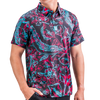 Pins & Aces Cabo Electric Men's Polo - Ash