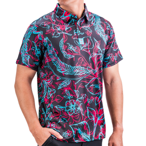 Pins & Aces Cabo Electric Men's Polo