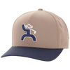 Cowboy Golf Classic 5-Panel Trucker Men's Hat - Tan/Blue