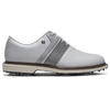 FootJoy '26 Premier Packard Men's Golf Shoes - White/Steel Gray/Gunmetal Gray LIzard Texture