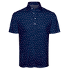 Collars & Co America 250 Featherweight Flex Men's Polo - Navy