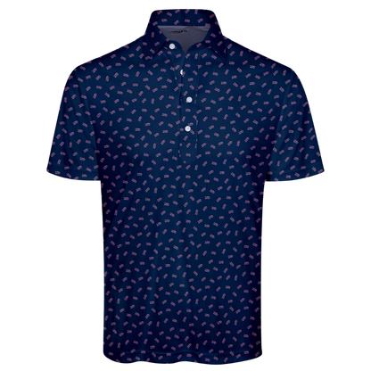 Collars & Co America 250 Featherweight Flex Men's Polo