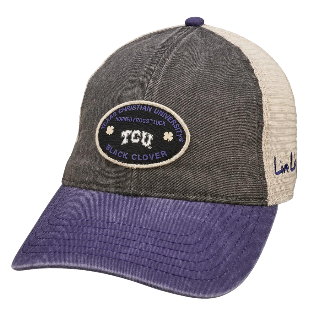 Black Clover TCU Retro Men's Hat