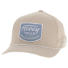 Cowboy Golf Noonan 5-Panel Trucker Men's Hat - Tan/Teal/White