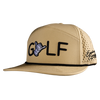 Sunday Swagger Golf Snapback Hat - Tan