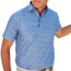 Collars & Co Featherweight Flex Relaxed Semi Men's Polo - Botanic Haze