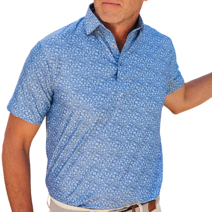 Collars & Co Featherweight Flex Relaxed Semi Men's Polo