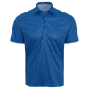 Collars & Co Semi Flex Original Men's Polo - Lattice Blue
