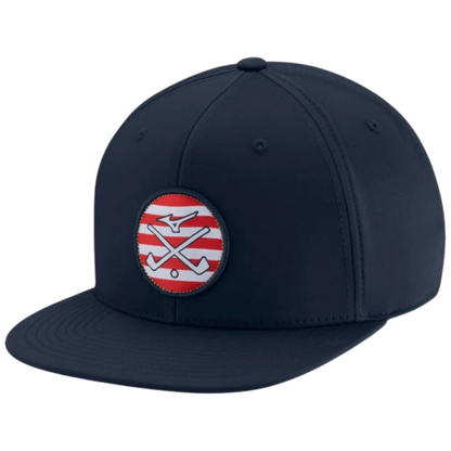 Mizuno Crossed Clubs Snapback Hat