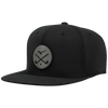 Mizuno Crossed Clubs Snapback Hat - Black