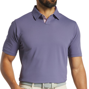 FootJoy Solid Stretch Pique Floral Men's Polo