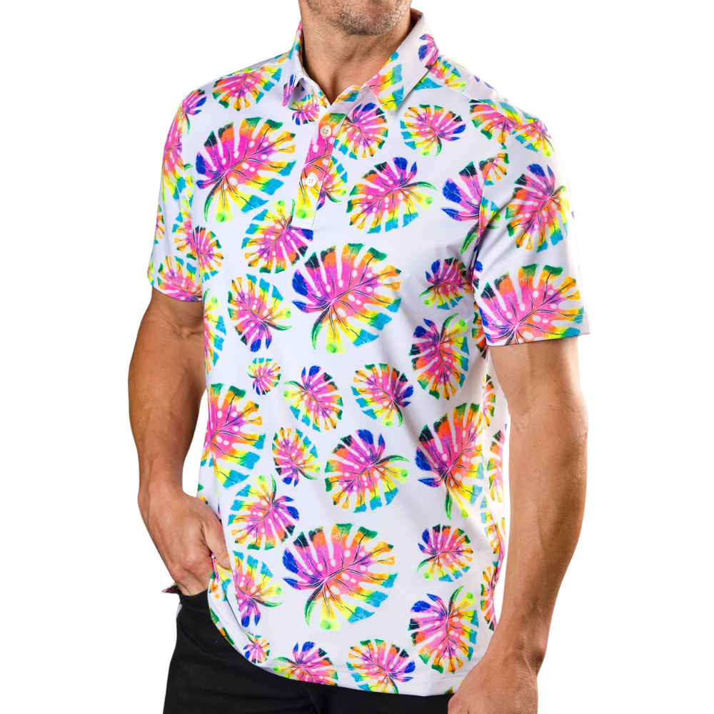 Sunday Swagger Shaved Ice Men's Polo