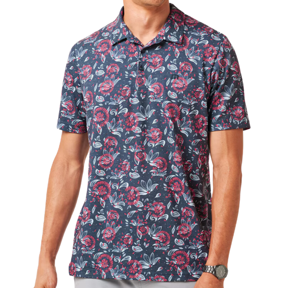 TravisMathew Featherweight Flourish Men's Polo