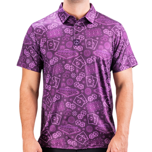 Pins & Aces Big Ace Men's Polo